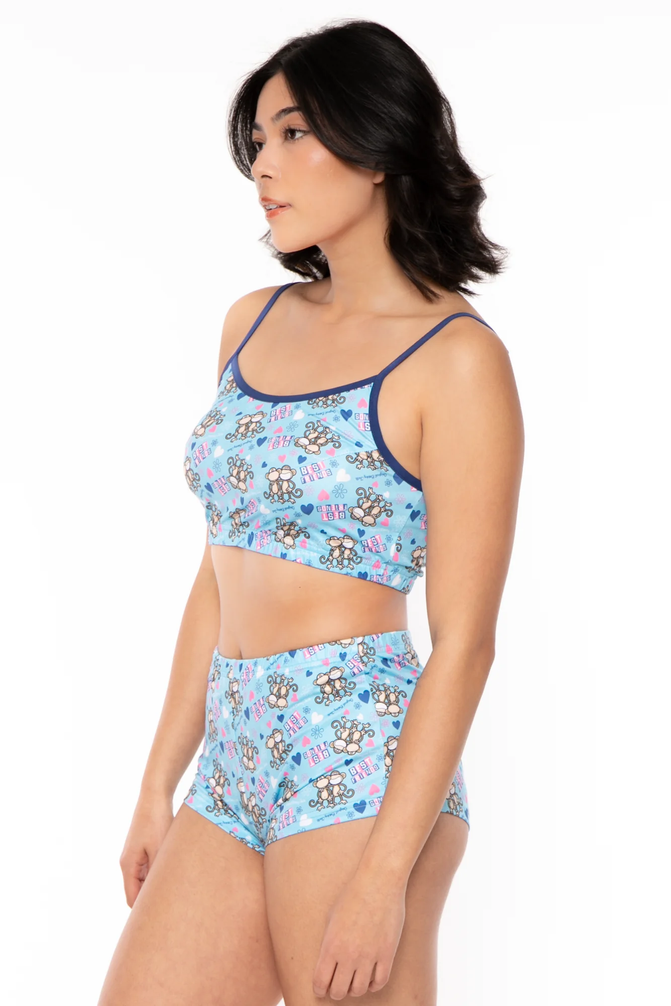 Bestfriends - Bobby Jack 2 Piece Lounge Set - Blue - Image 5