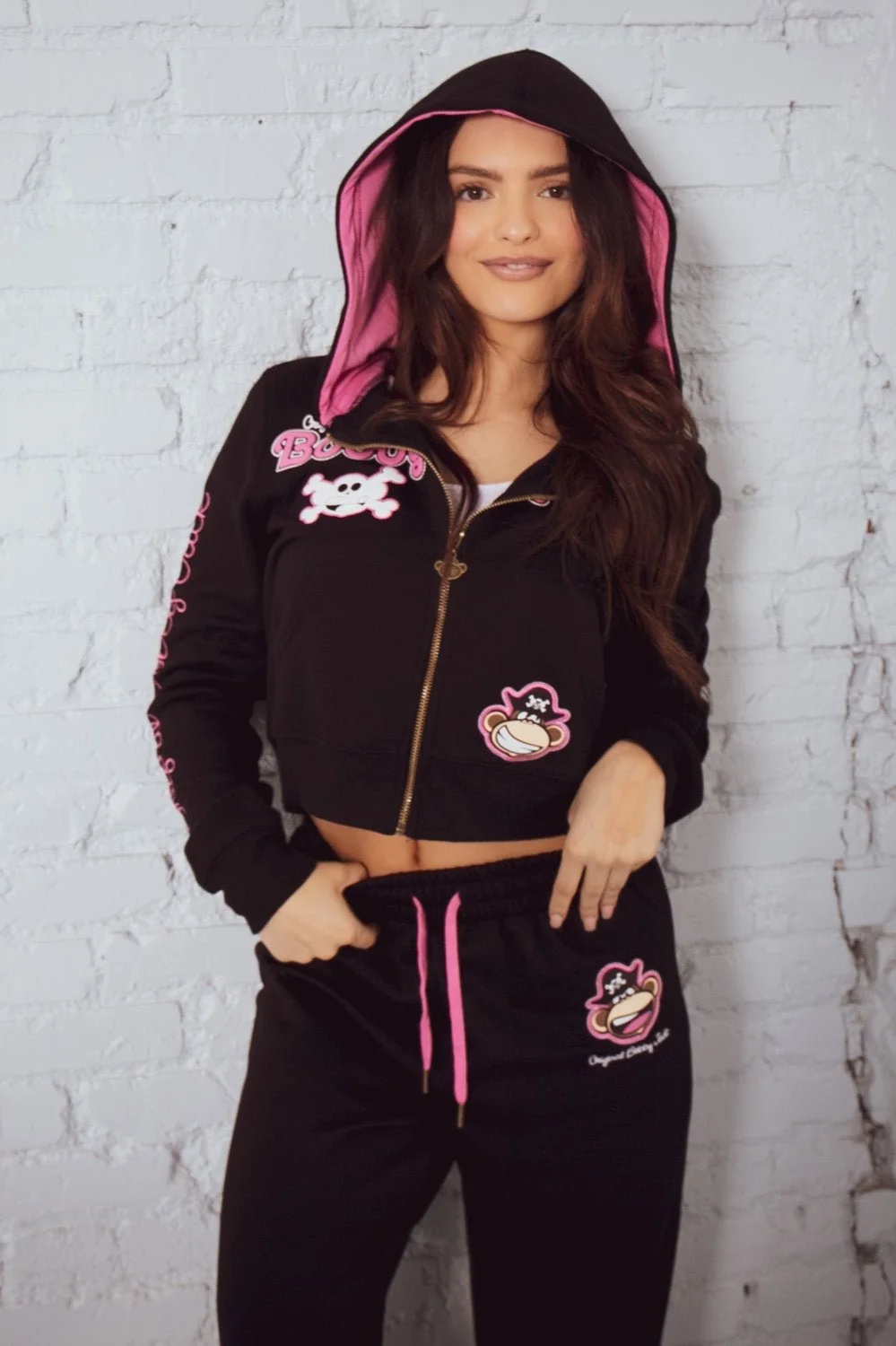 Bobby Jack Hoodie & Pants Set - Surrender - Black - Image 4