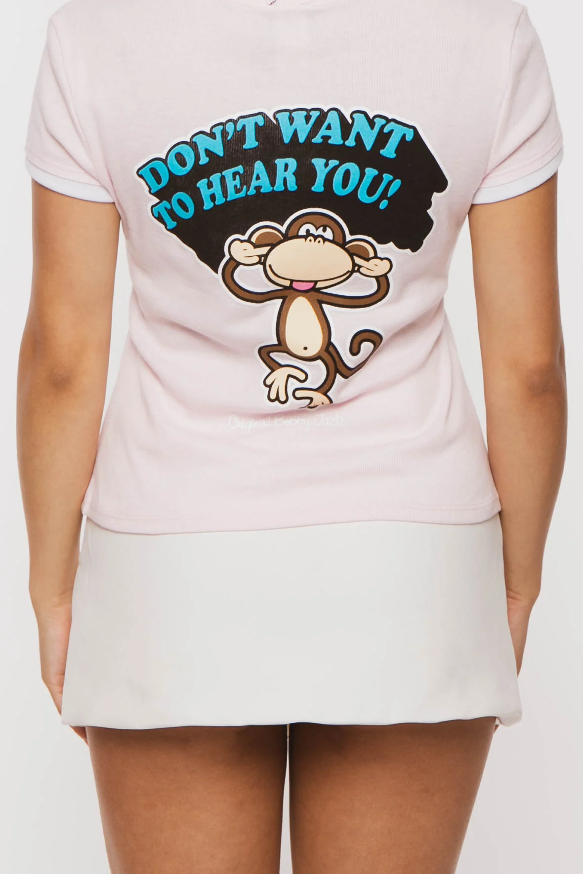 Can't Hear You  - Bobby Jack Rhinestone Ringer Top -Pink - Image 5