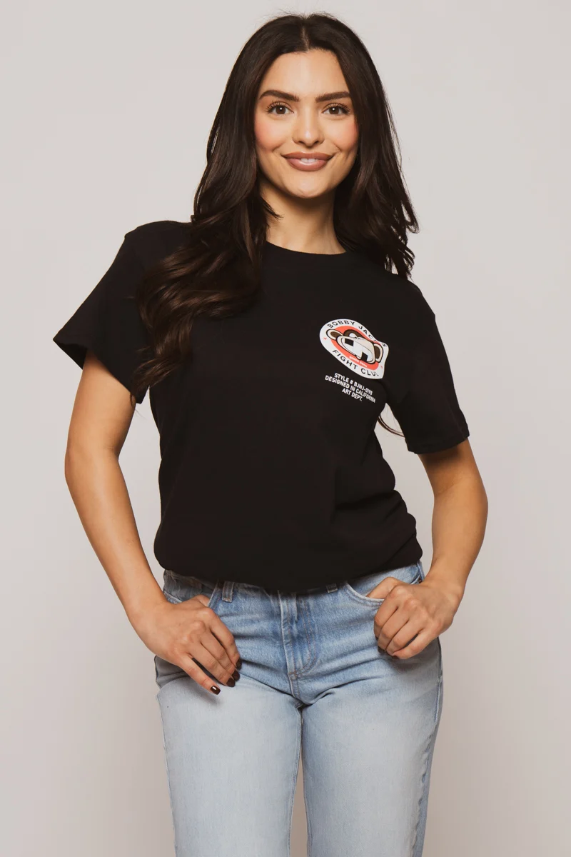 Fight Club - Bobby Jack Limited Unisex T-Shirt - Black - Image 3