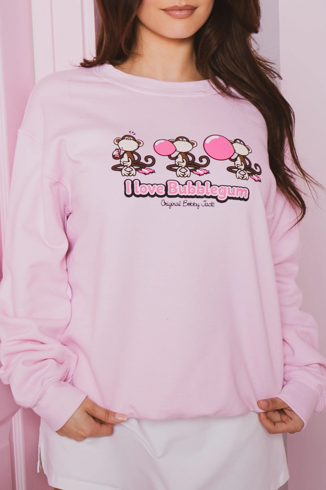 Bubblegum - Bobby Jack Crew Sweatshirt - Pink - Image 3
