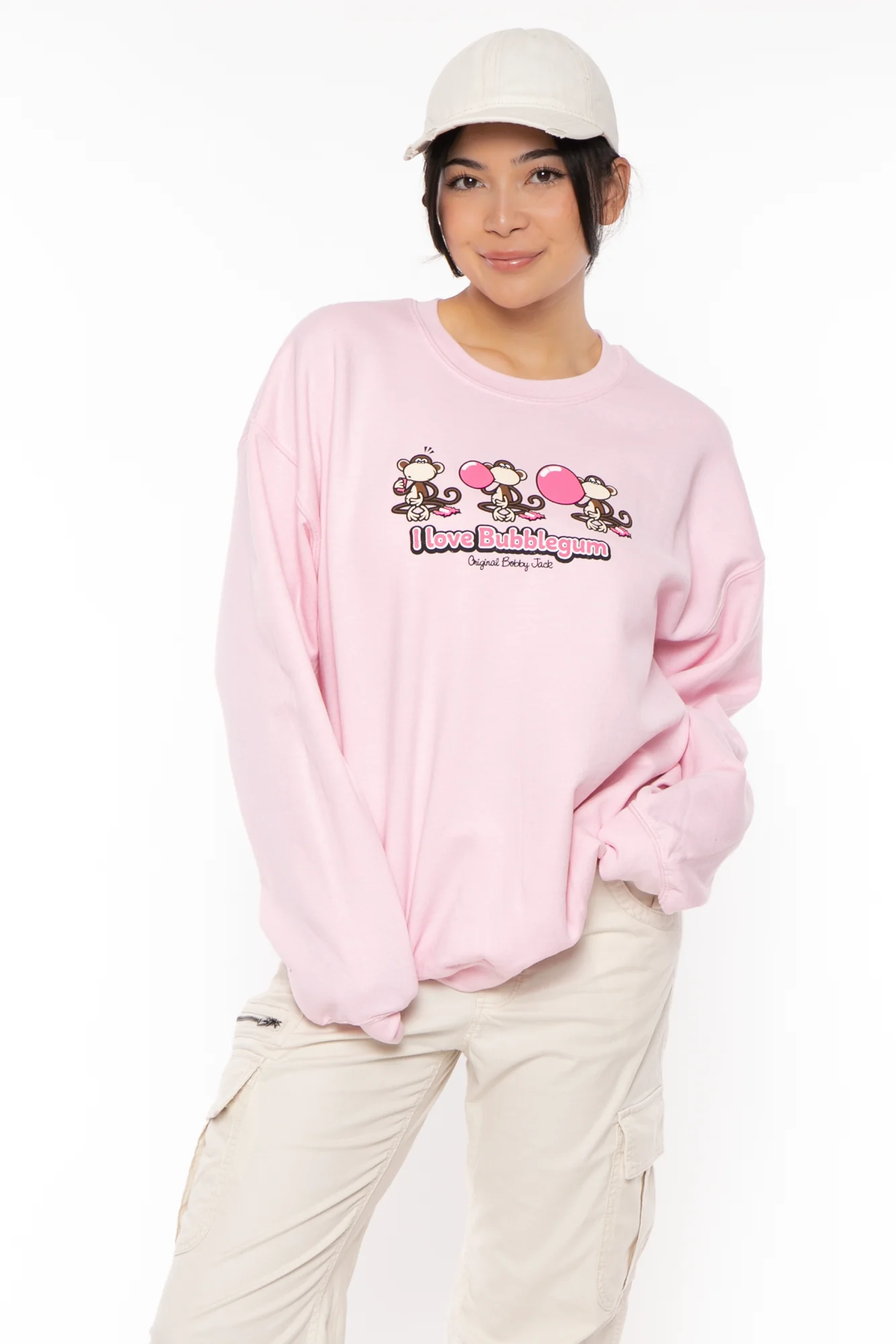 Bubblegum - Bobby Jack Crew Sweatshirt - Pink - Image 4