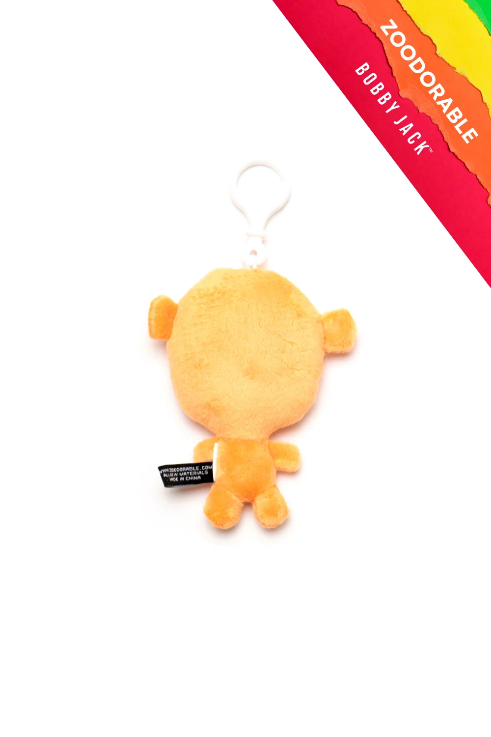 Zoodorable Saru Back Pack Clip Plush Doll - 5in - Image 3